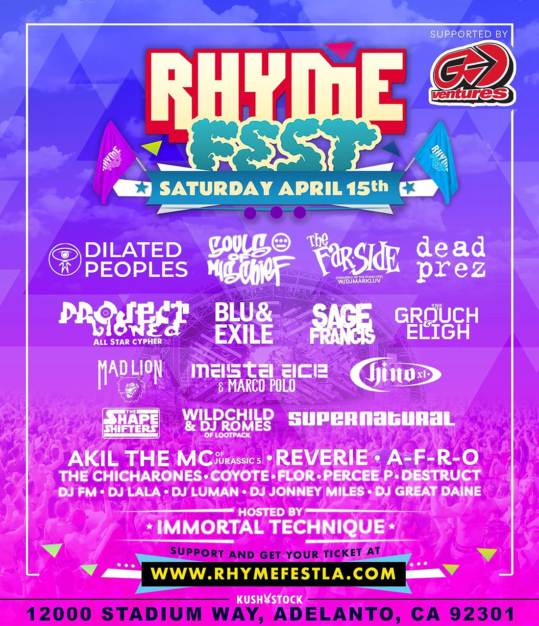 Win tickets to Rhyme Fest 2023